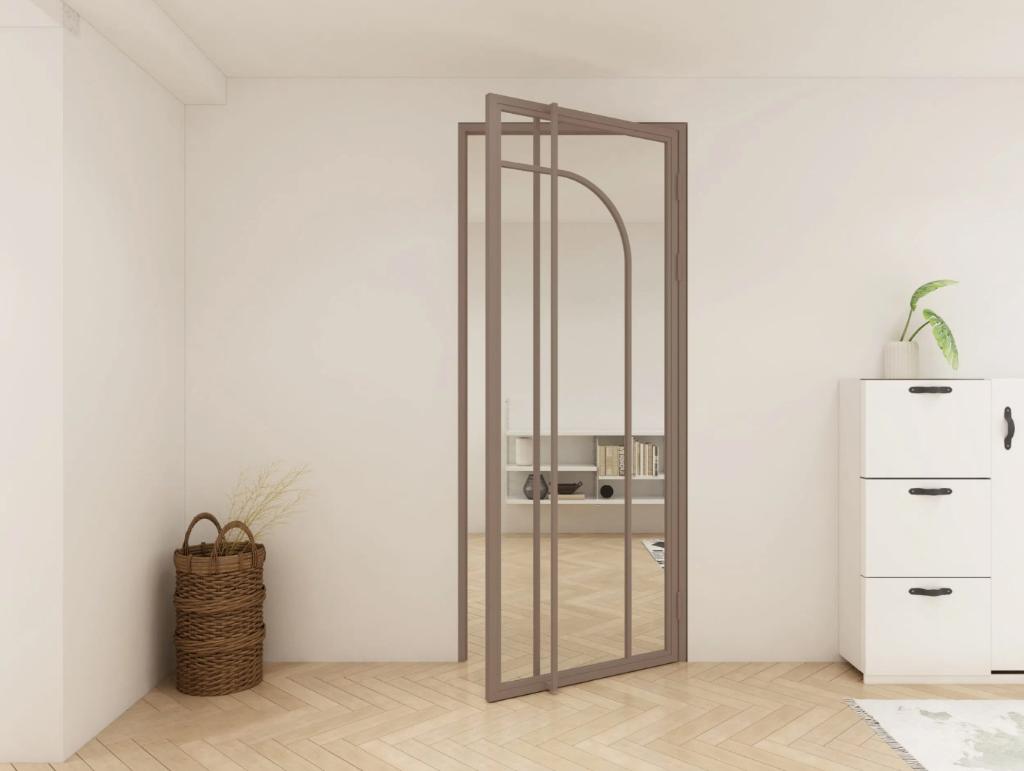 NIEUW: Stalen Deuren met Ronde Vormen, Doe-het-zelf en Verbouw, Deuren en Horren, 215 cm of meer, Binnendeur, Nieuw, Glas