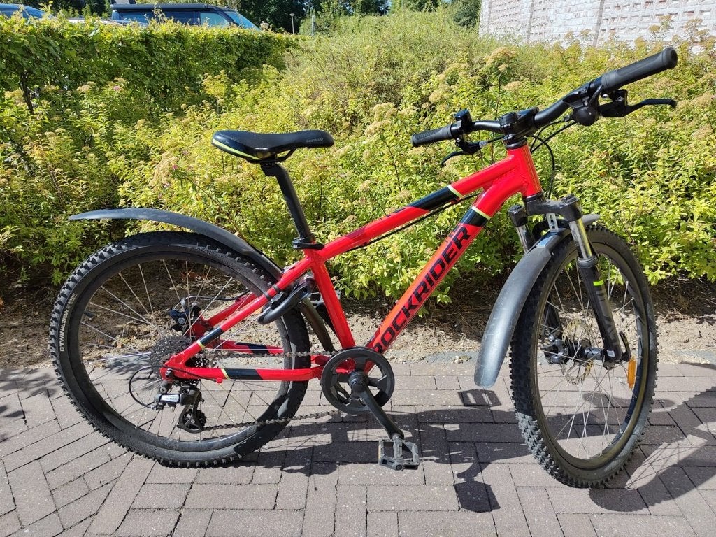 Rockrider ST900 MTB 24 inch, Fietsen en Brommers, Zo goed als nieuw, Schijfrem, Ophalen, Overige merken