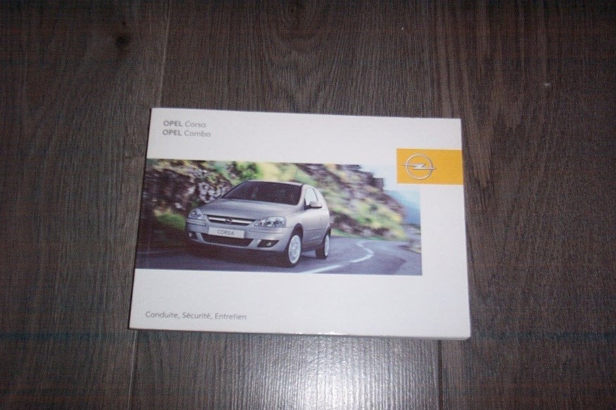Gebruikershandleiding OPEL CORSA C/COMBO C 00/06 (frans), Ophalen of Verzenden
