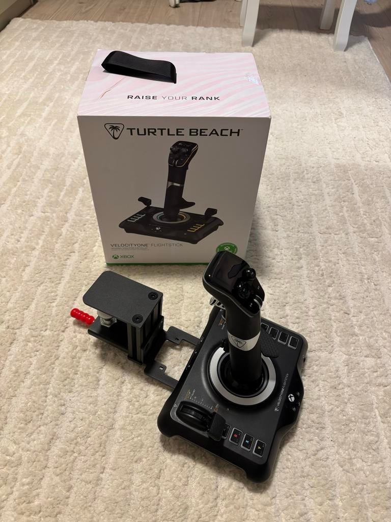 Turtle Beach VelocityOne Flightstick + Deskmount, Spelcomputers en Games, Ophalen, Zo goed als nieuw