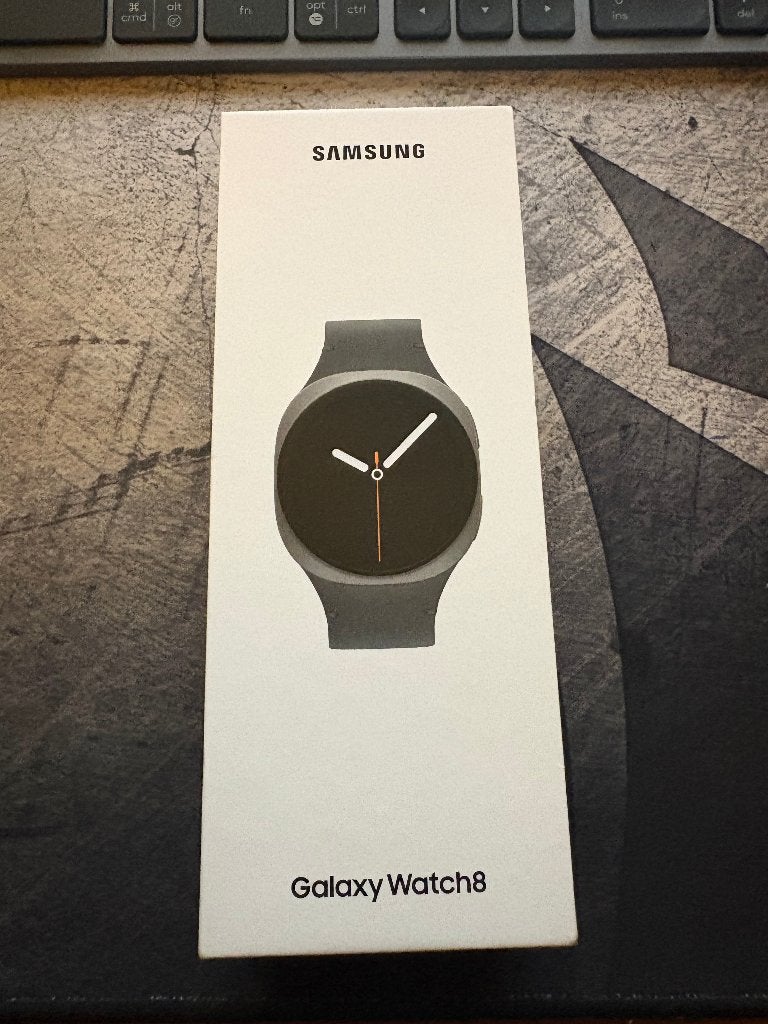 Samsung Galaxy Watch 8  Graphite 40mm LTE, Zwart, Nieuw, Samsung ⌚️, Ophalen of Verzenden