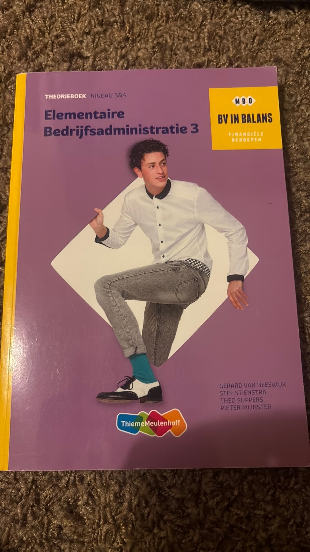 Pieter Mijnster - Basisboek deel 3 niveau 3 en 4, Ophalen, Zo goed als nieuw, Pieter Mijnster; Stef Stienstra; Gerard van Heeswijk