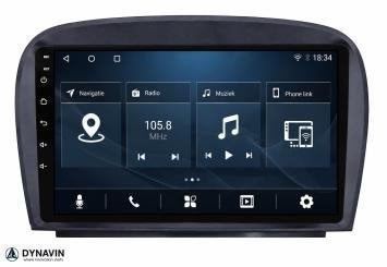 Dynavin navigatie mercedes SL 2002 carplay android 16 Bose