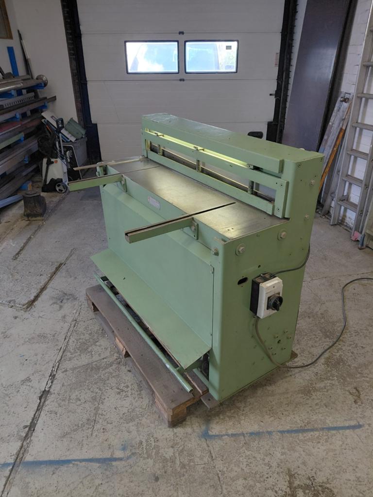Jörg 4002/E Plaatschaar - 1050mm werkbreedte, Ophalen of Verzenden