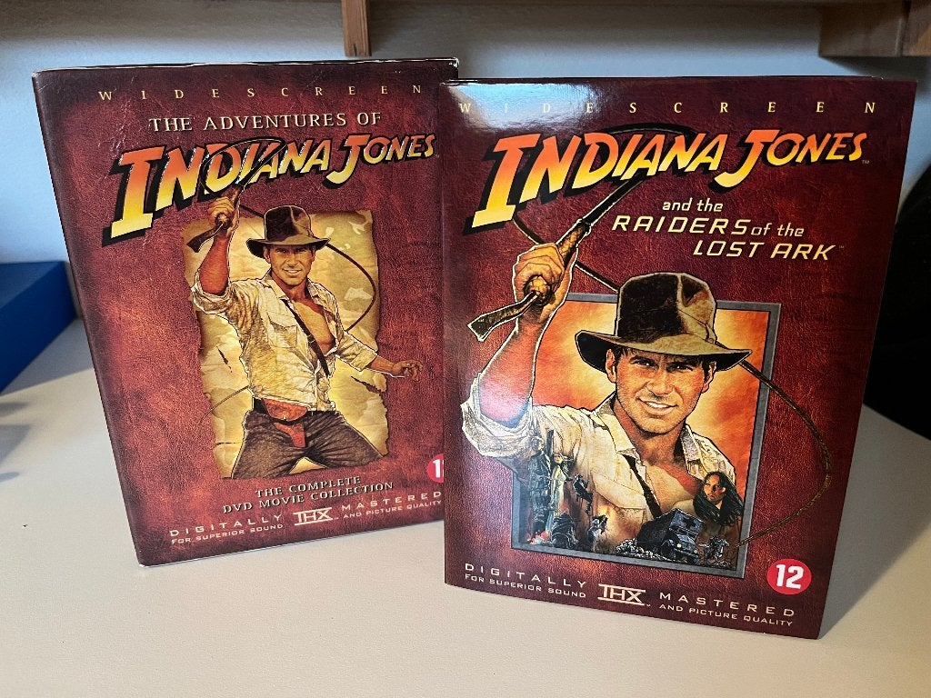 Boxset Indiana Jones trilogy op dvd (NL), Nederlands, Ophalen of Verzenden, Inclusief doosje, Vanaf 12 jaar