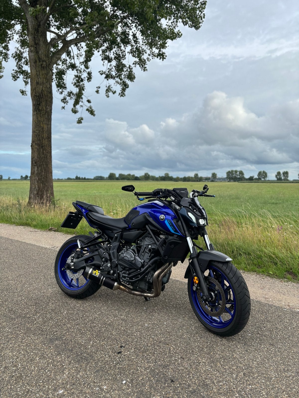 Zeer nette Yamaha MT07 35kw, Motoren, Motoren | Yamaha, 2 cilinders, Sportuitlaat, Gebruikt, Particulier