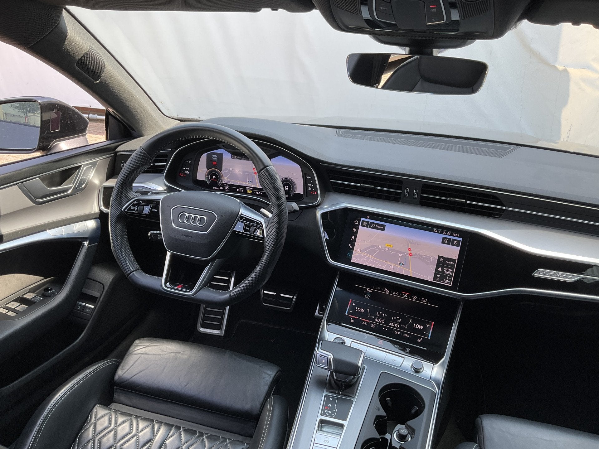 Audi A7 Sportback 55 TFSI E Quattro PHEV Competition S-Line, Auto's, Gebruikt, Euro 6, Leder, Bedrijf