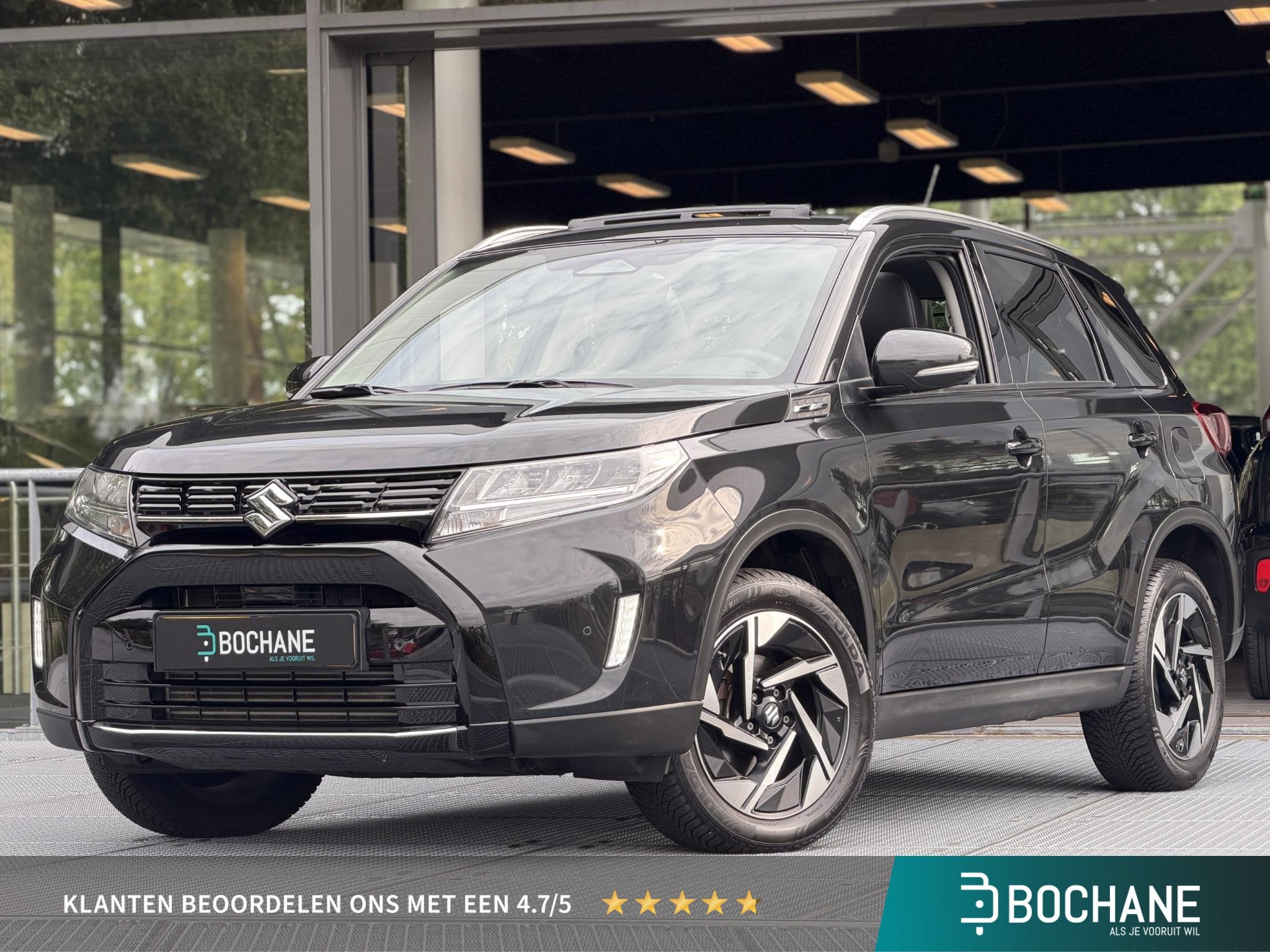 Suzuki Vitara 1.4 Boosterjet Smart Hybrid Style Automaat | P, Auto's, Gebruikt, Euro 6, 4 cilinders, Zwart