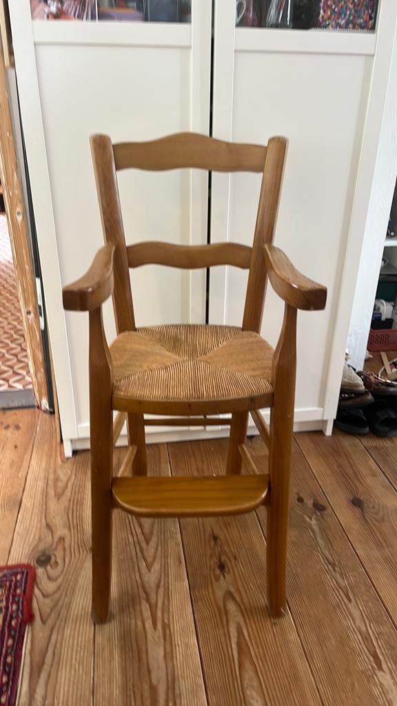 Franse vintage kinderstoel, Antiek en Kunst, Antiek | Meubels | Stoelen en Banken, Ophalen