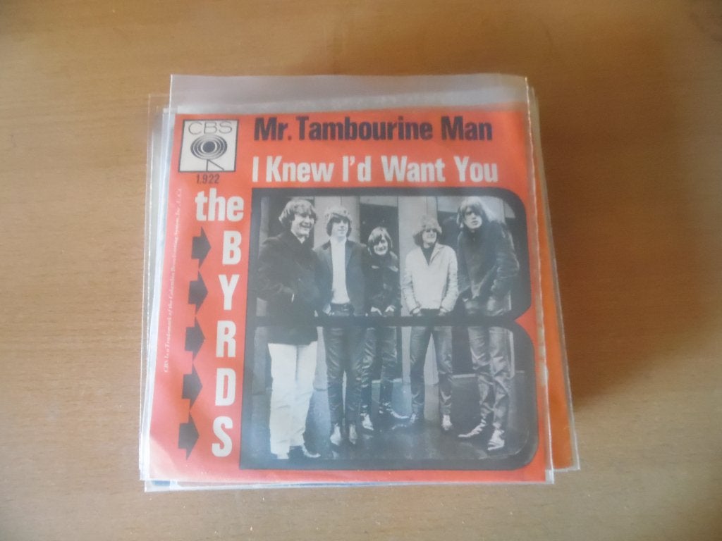 the byrds. mr. tambourine man. / i knew i'd want you., Ophalen, Gebruikt, 7 inch, Overige genres