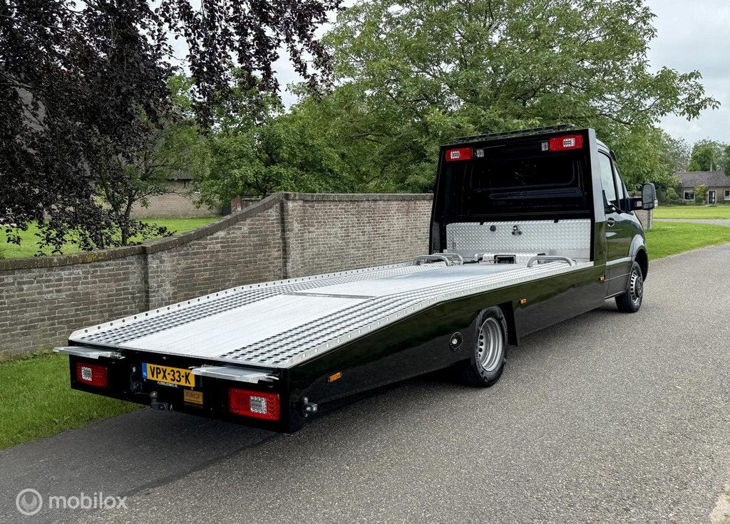 Mercedes Sprinter 519 V6 | Tijhof | Bruin Leer | Oprijwagen, Automaat, Gebruikt, Euro 6, 190 pk