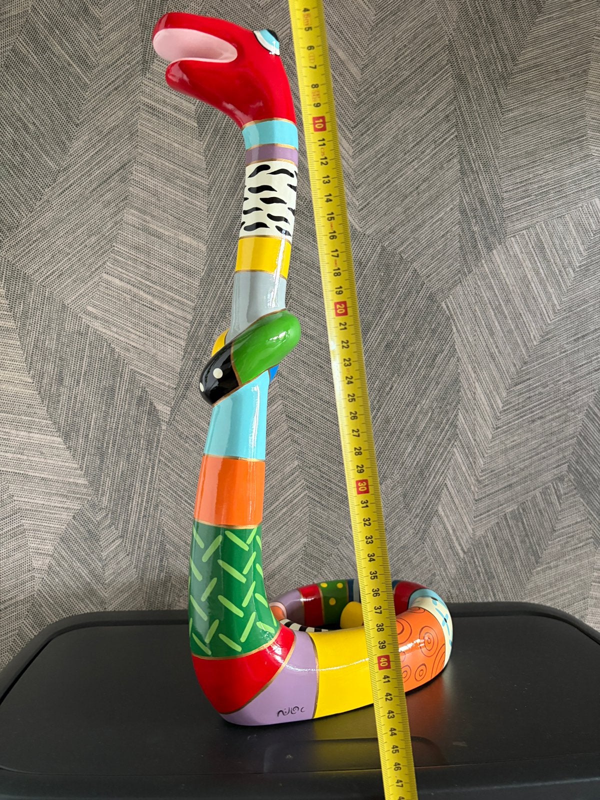 Niloc Pagen. Slang. Maat M, Antiek en Kunst, Meerkleurig, Ophalen of Verzenden, 50 cm, Overige materialen