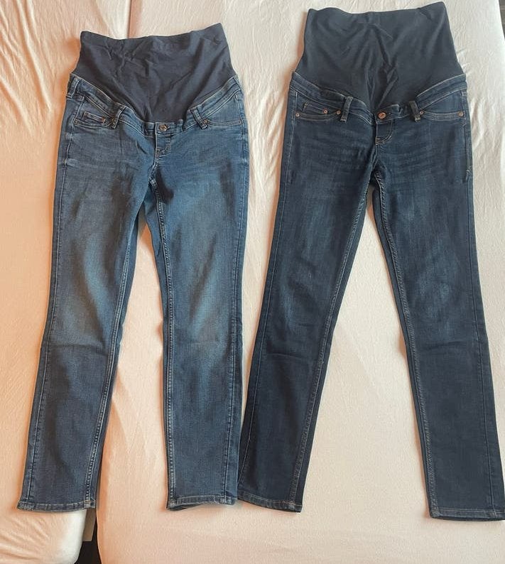 10 Positiebroeken, 2 pyjamabroeken en korte broek maat M, Kleding | Dames, Positiekleding, Maat 38/40 (M), Meerkleurig, Ophalen of Verzenden