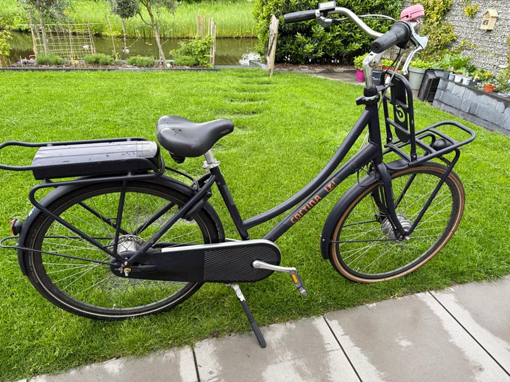 Cortina E-U4 elektrische fiets, 47 tot 51 cm, Ophalen of Verzenden, Gebruikt, Cortina