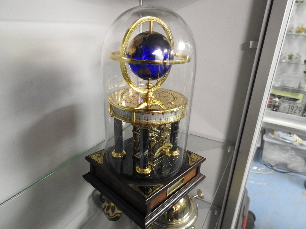 Prachtige Royal Geographic Society Millenium Tellurium, Ophalen