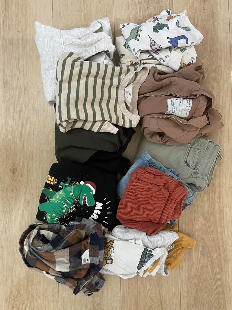 Pakket jongesnkleding mt 110-116, Ophalen, Gebruikt, Jongen