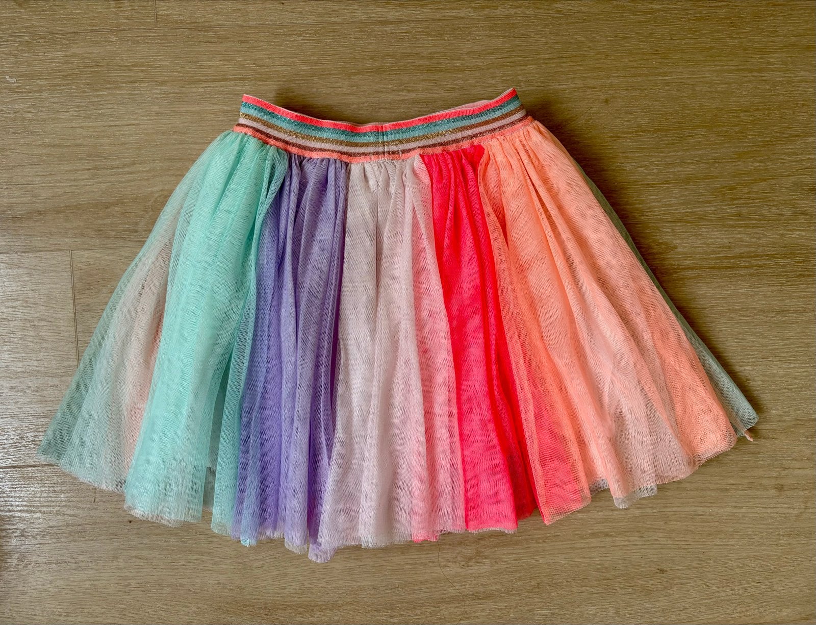 Billieblush Tule Regenboog Rok Maat 128/8 jaar, Ophalen of Verzenden, Zo goed als nieuw, Meisje