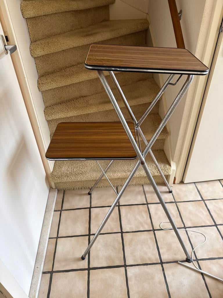 Vintage Projector Tafel - Opvouwbaar en Verstelbaar, Ophalen