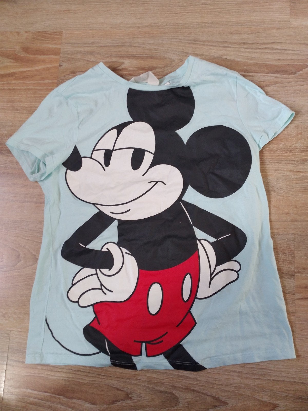 zgan Mickey Mouse T shirt maat 158, Meisje, H&M, Ophalen of Verzenden, Zo goed als nieuw