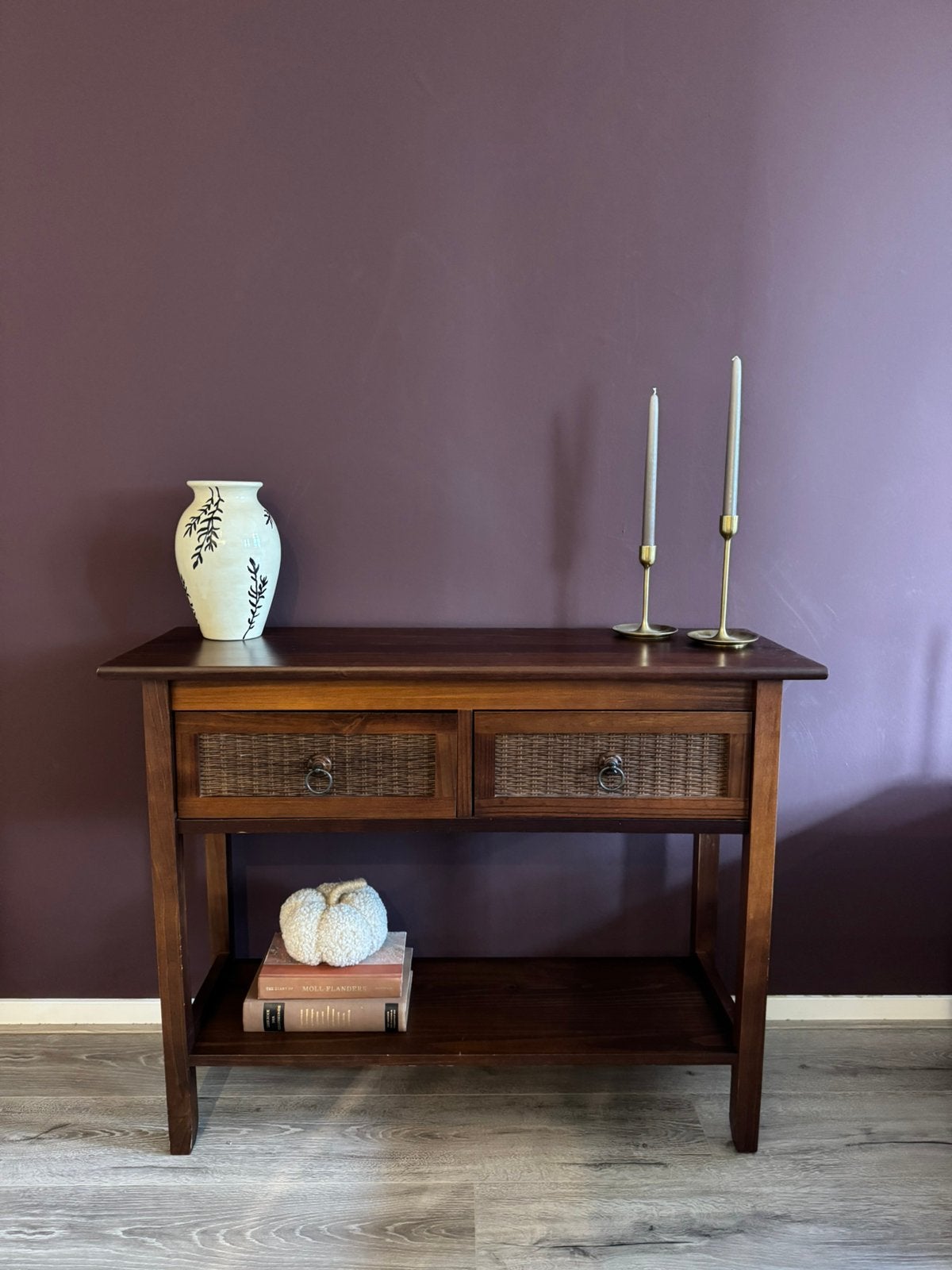 Houten sidetable, Huis en Inrichting, Ophalen, Gebruikt, Koloniaal