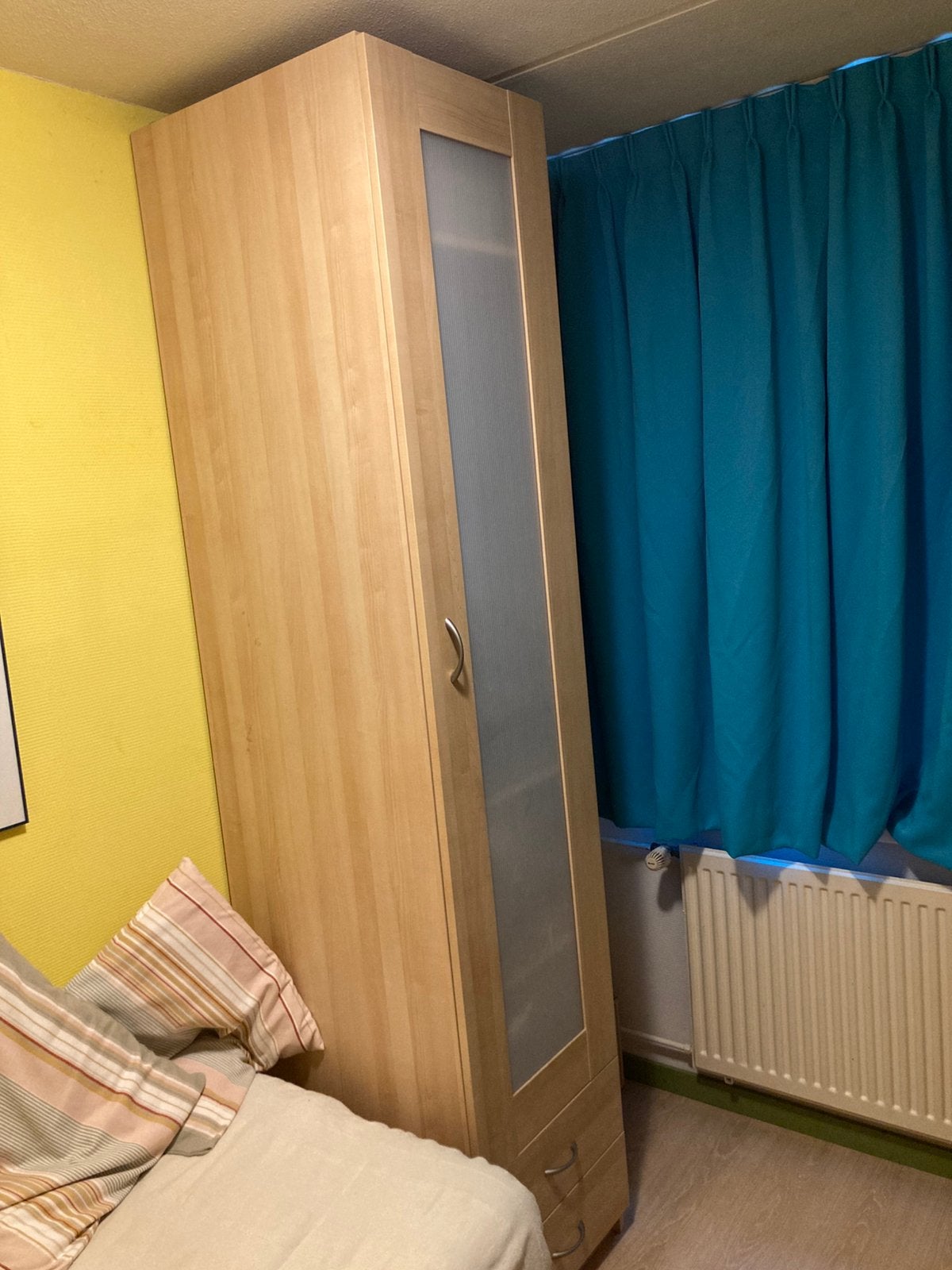 IKEA Aneboda kledingkast, Minder dan 50 cm, Gebruikt, 200 cm of meer, Overige houtsoorten