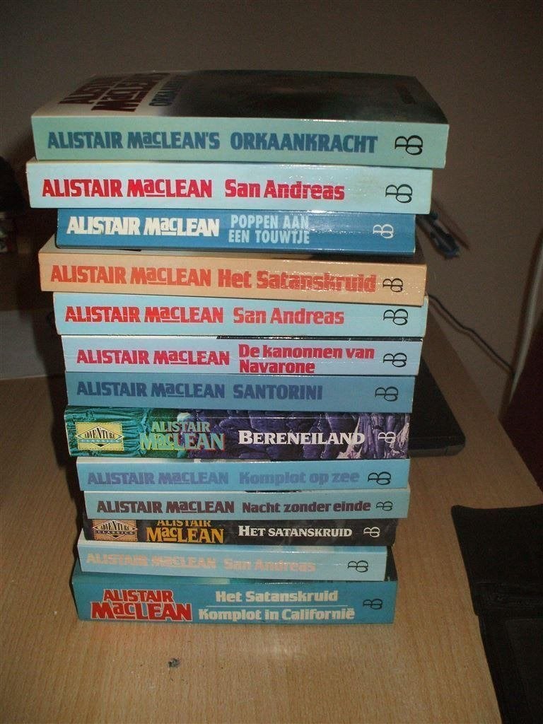 alistair maclean-23 stuks-goede staat-losse verkoop, Ophalen of Verzenden, Zo goed als nieuw