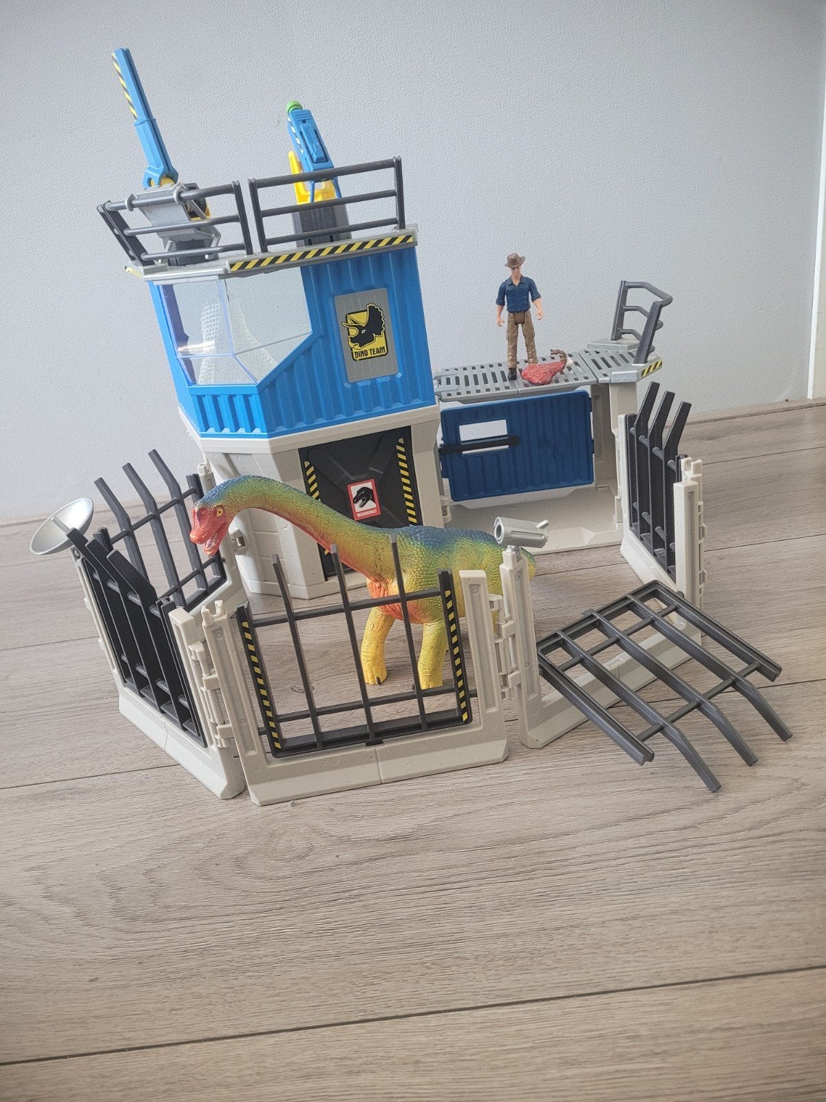 schleich dinosaurus onderzoekstation, Ophalen, Zo goed als nieuw, Jongen of Meisje