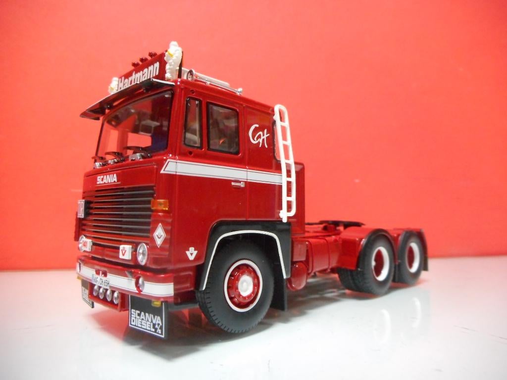 TEKNO SCANIA 141 HARTMANN 88539, Ophalen of Verzenden, Nieuw, Bus of Vrachtwagen, Tekno
