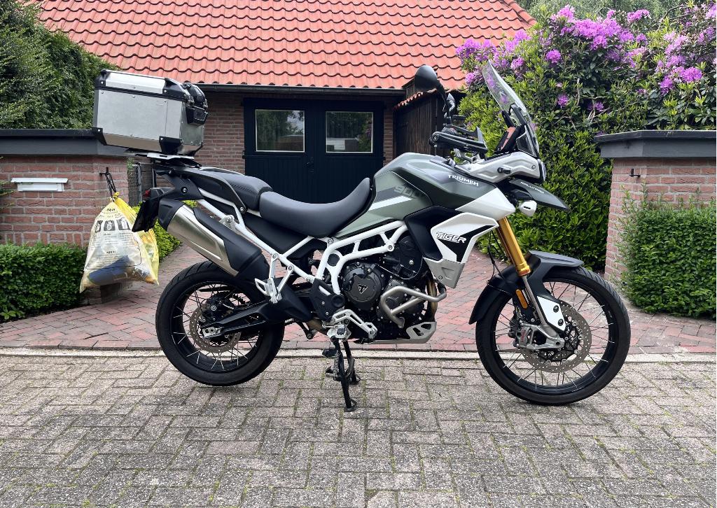 Triumph TIGER 900 RALLY PRO (13.500km), Handvatverwarming, Motorrijbewijs A, Gebruikt, Particulier