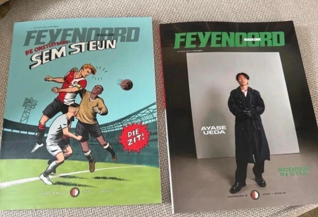 Feyenoord Magazine Jaargang 18 - Nrs. 1 & 2 (2025-2026), Ophalen of Verzenden, Zo goed als nieuw, Sport en Vrije tijd