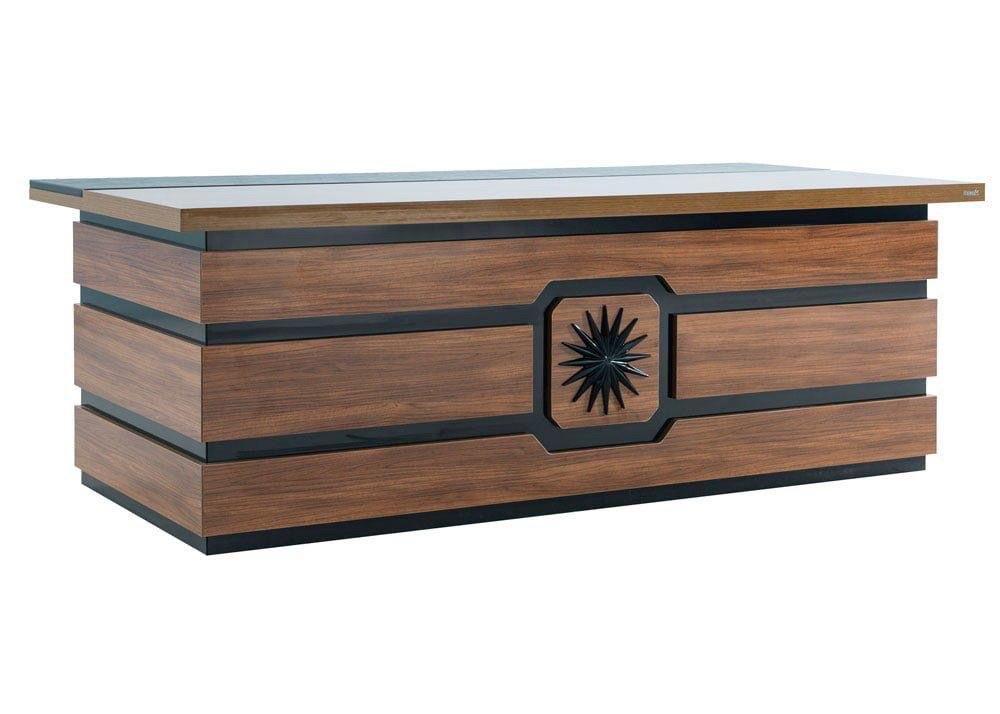 Directiebureau "Casa Mare ARMA" - Luxe en Stijlvol, Ophalen, Hout, Bruin, Zo goed als nieuw