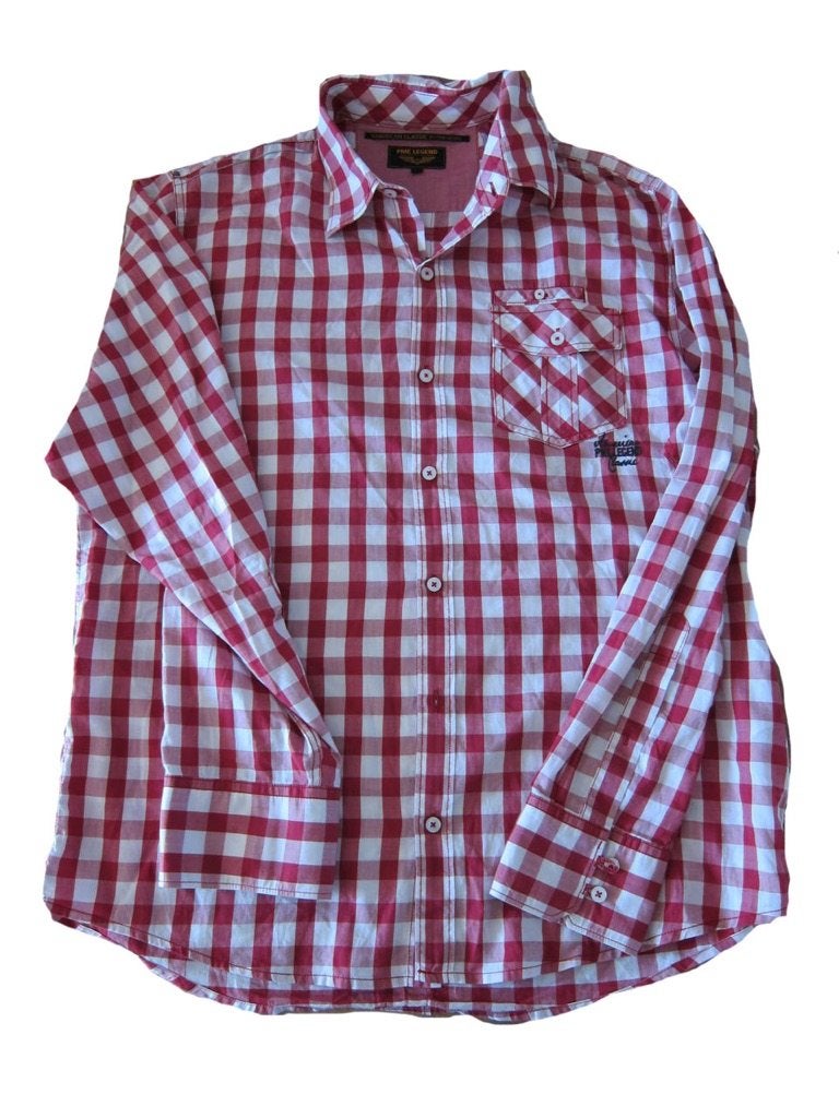 Pall mall blouse overhemd roze l, Kleding | Heren, Overhemden, Pall Mall PME Legend, Zo goed als nieuw, Roze, Merkfreak