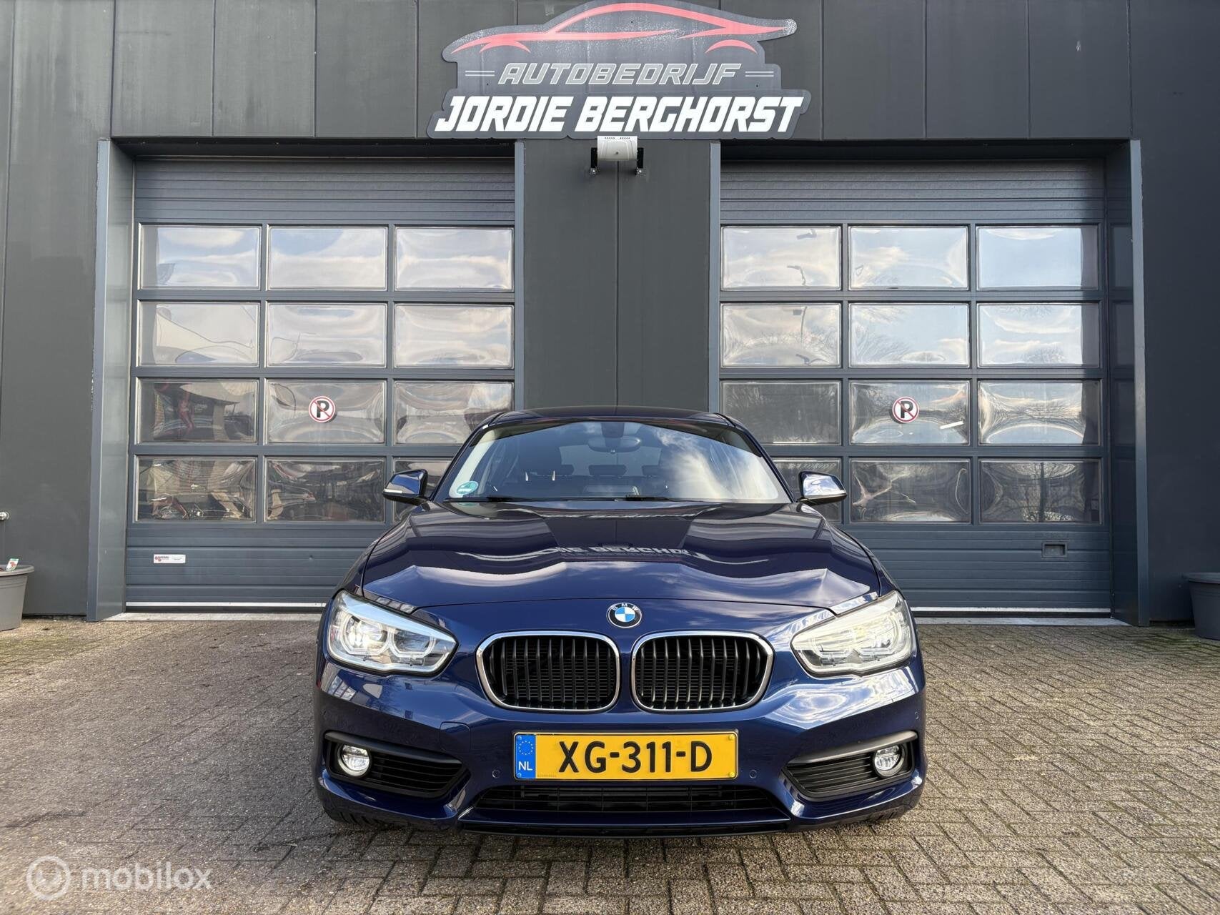 BMW 1-serie 118i Corporate Lease Automaat, Gebruikt, Blauw, Origineel Nederlands, Bedrijf