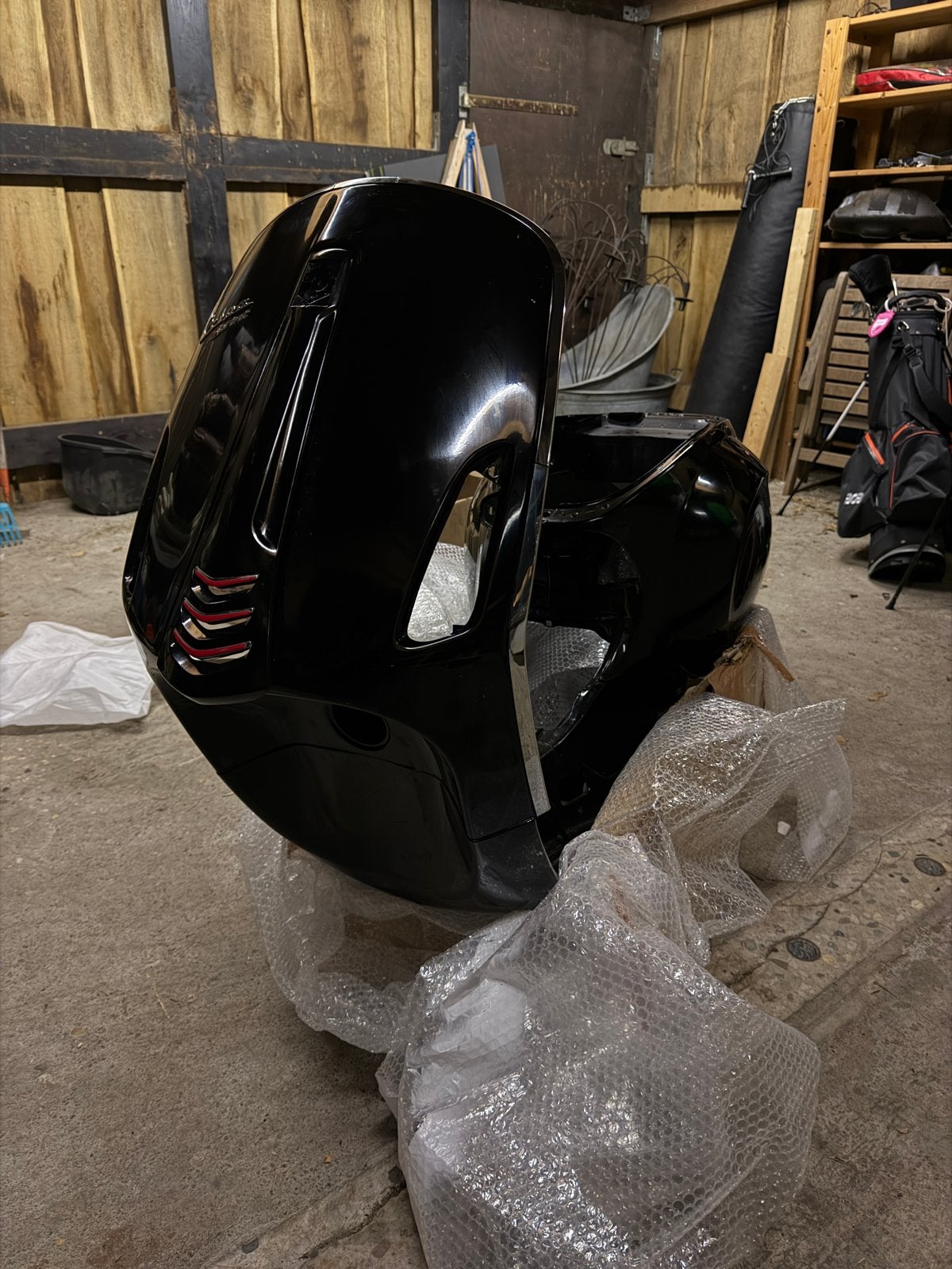 Vespa Sprint Frame 100% Recht !MET 123 (snor), Fietsen en Brommers, Brommeronderdelen | Scooters, Ophalen of Verzenden, Gebruikt