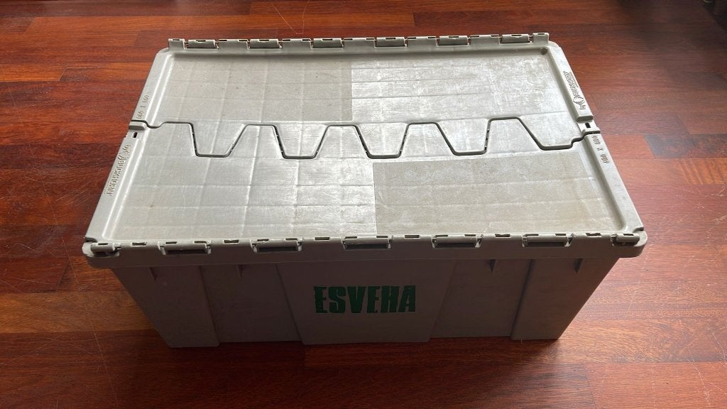 Opbergbox, Tuin en Terras, Bergingen en Tuinkasten, Ophalen, Gebruikt, Kunststof, Overige typen