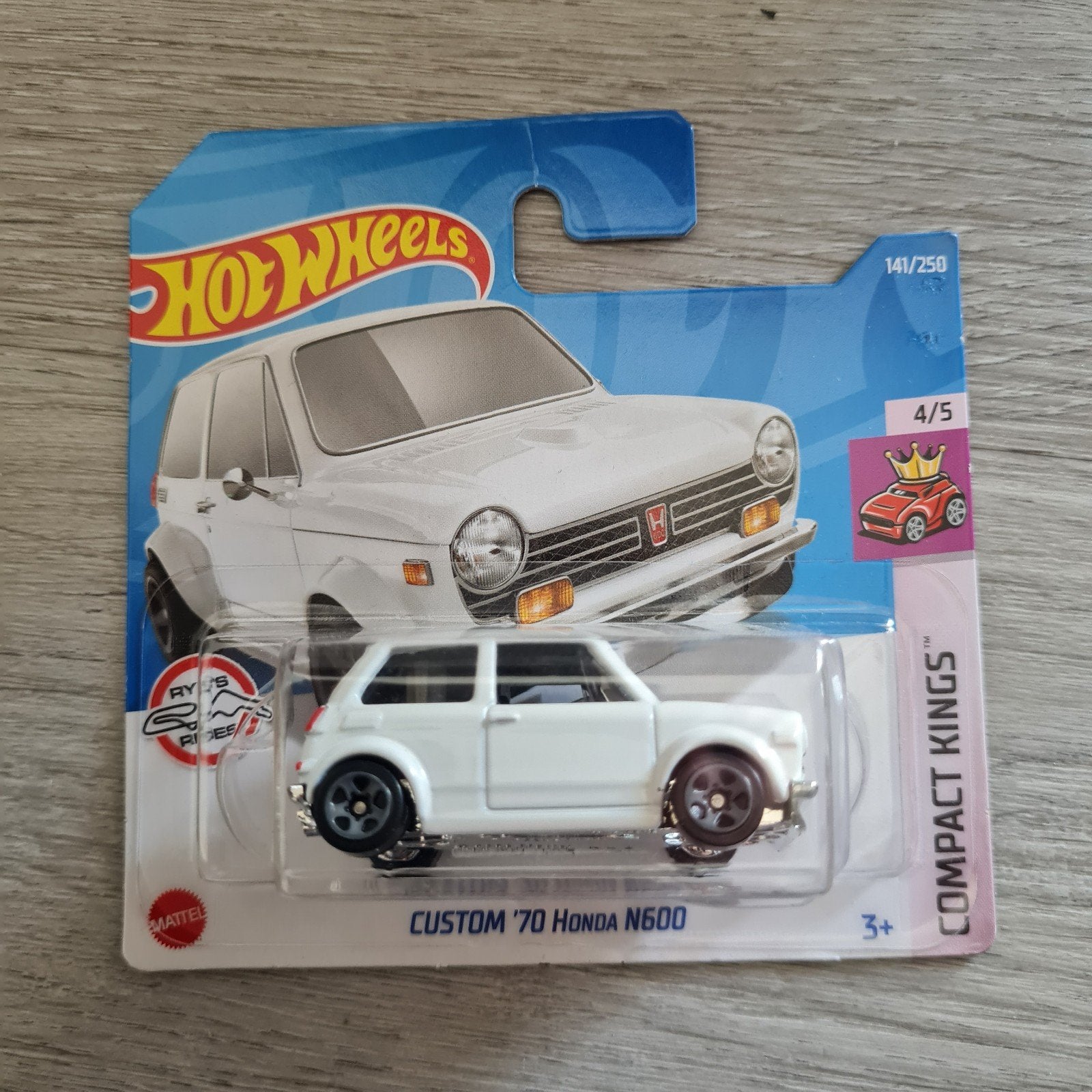 Hotwheels 1:64 Custom '70 Honda N600, Hobby en Vrije tijd, Modelauto's | Overige schalen, Ophalen of Verzenden, Nieuw, Auto