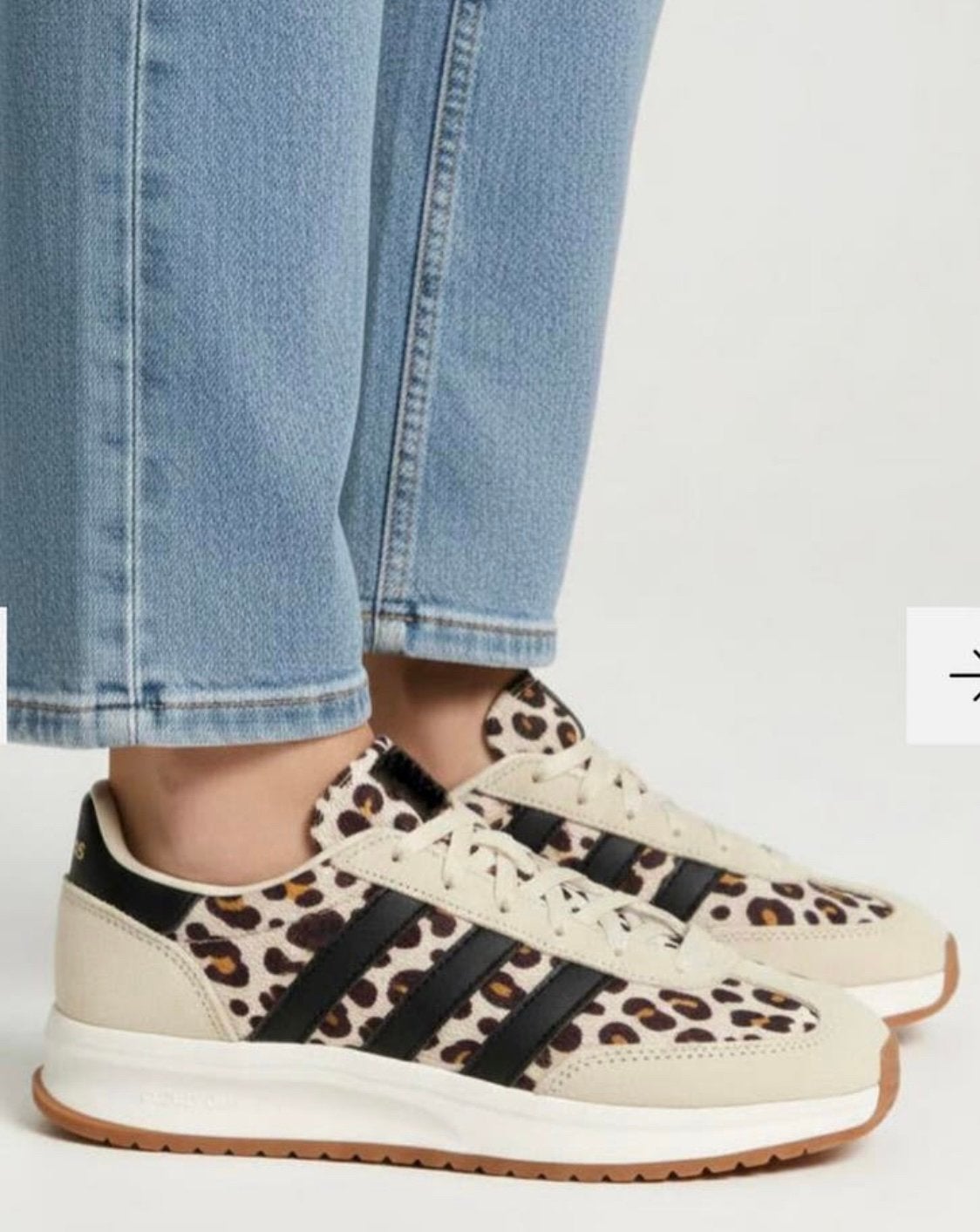 Adidas Run 70s 2.0 Leopard sneakers maat 40, Ophalen of Verzenden, Zo goed als nieuw, Sneakers of Gympen