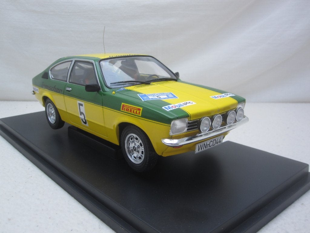 Opel Kadett Coupe #5 GT/E 1976 Sachs Winter Rally 1:18 MCG, Ophalen of Verzenden, Nieuw, Auto, Overige merken
