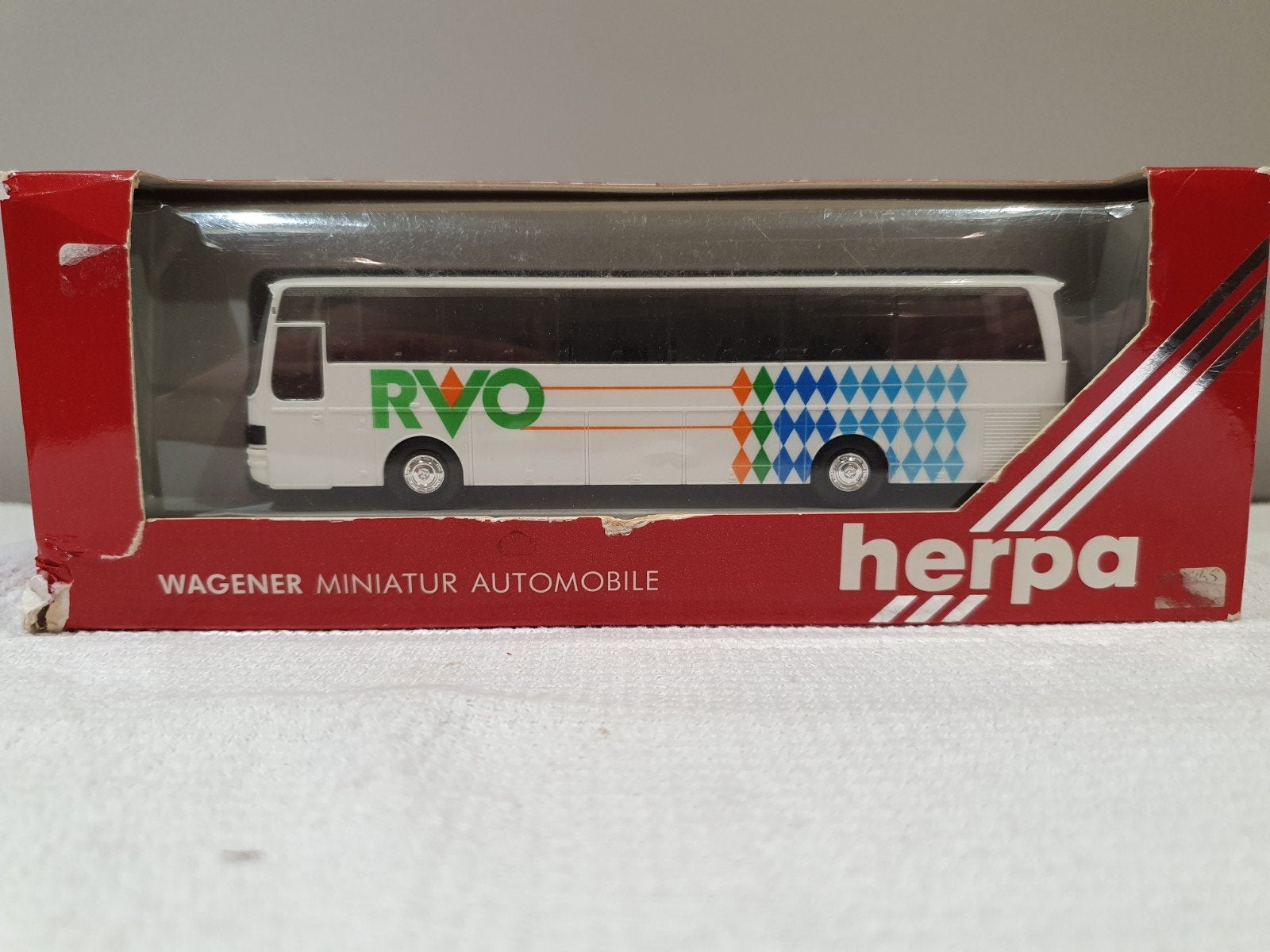 Herpa Setra S215HD RVO bus 1:87, Ophalen of Verzenden, Gebruikt, Bus of Vrachtwagen, Herpa