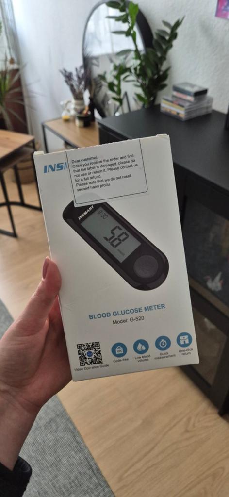 INSMART blood glucose meter NEW!, Diversen, Ophalen of Verzenden, Nieuw