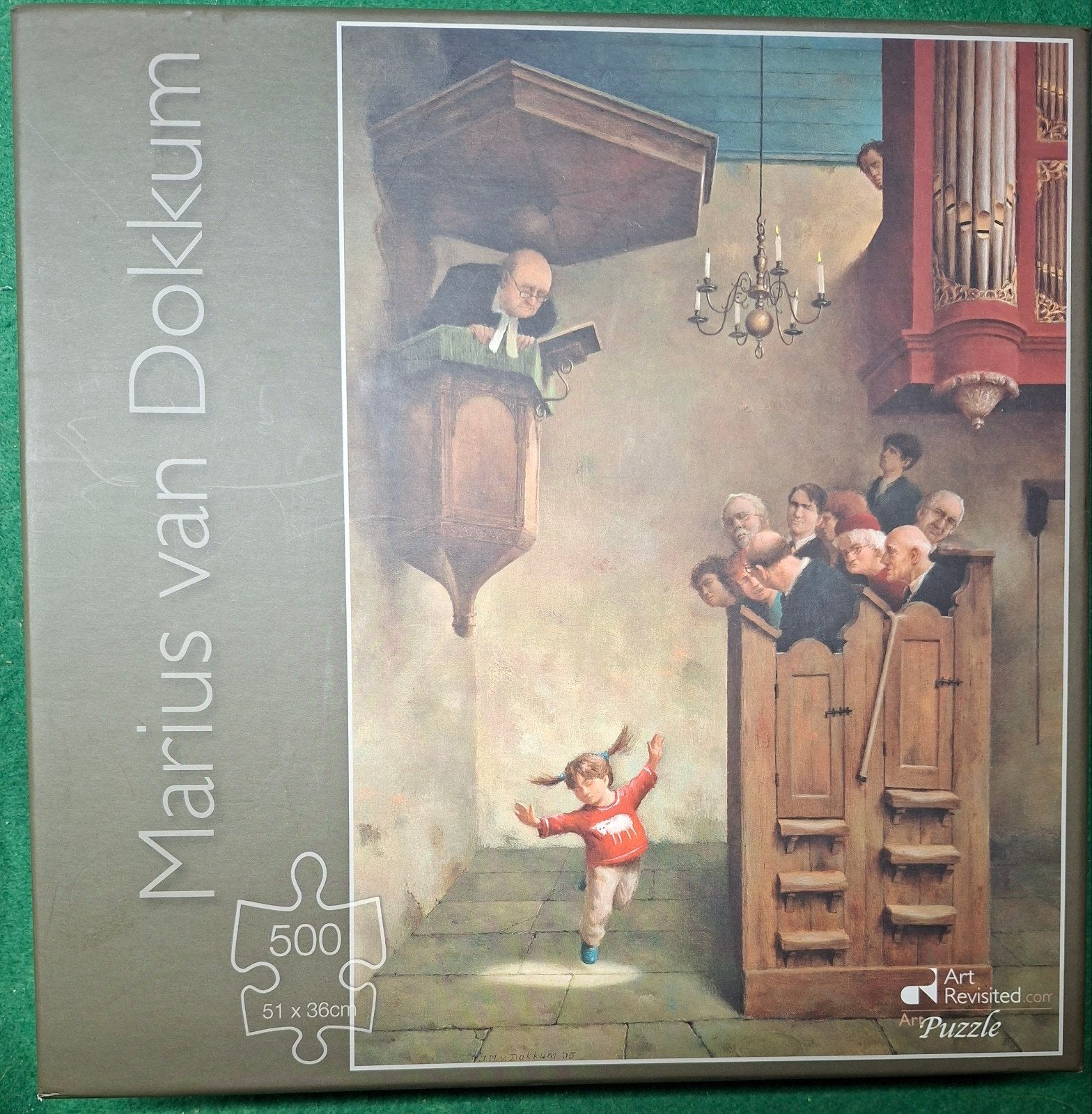 Puzzel 500 stukjes. Marius van Dokkum., Hobby en Vrije tijd, Denksport en Puzzels, Ophalen of Verzenden, 500 t/m 1500 stukjes