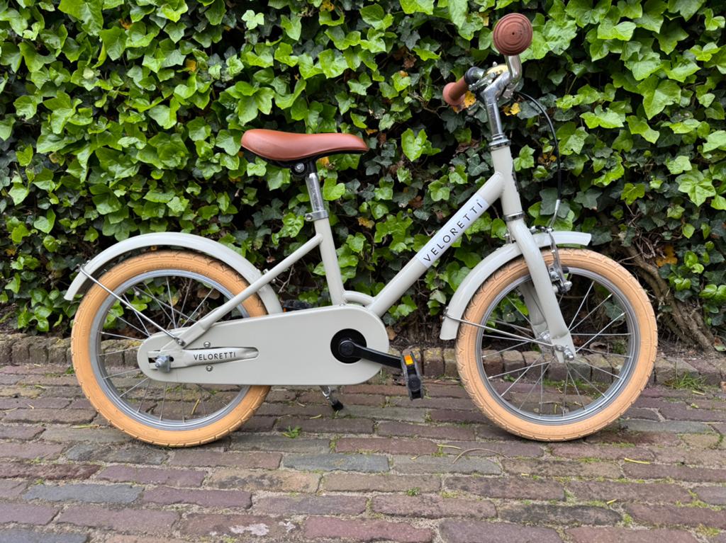Veloretti Maxi Pebble Grey, Ophalen, Zo goed als nieuw, 16 tot 18 inch