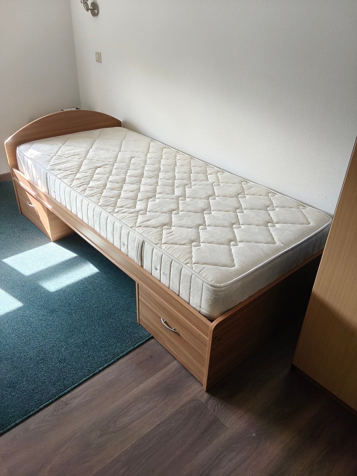 Kinderbed 200 x 90 cm, Ophalen, 180 cm of meer, 85 tot 100 cm, Matras