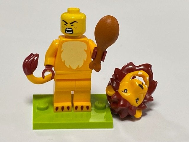 Lego Series 28 col28-11 Lion Costume Fan, Lego, Nieuw, Ophalen of Verzenden, Minifiguren serie