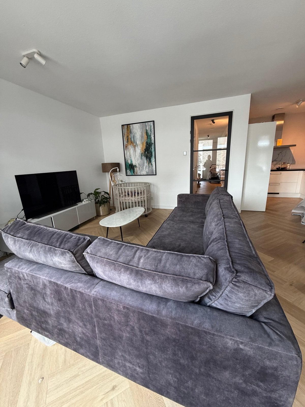 Hoekbank Zitmaxx - 4 jaar oud, prima staat (275x220 cm), Huis en Inrichting, Banken | Bankstellen, Ophalen, 250 tot 300 cm, Gebruikt