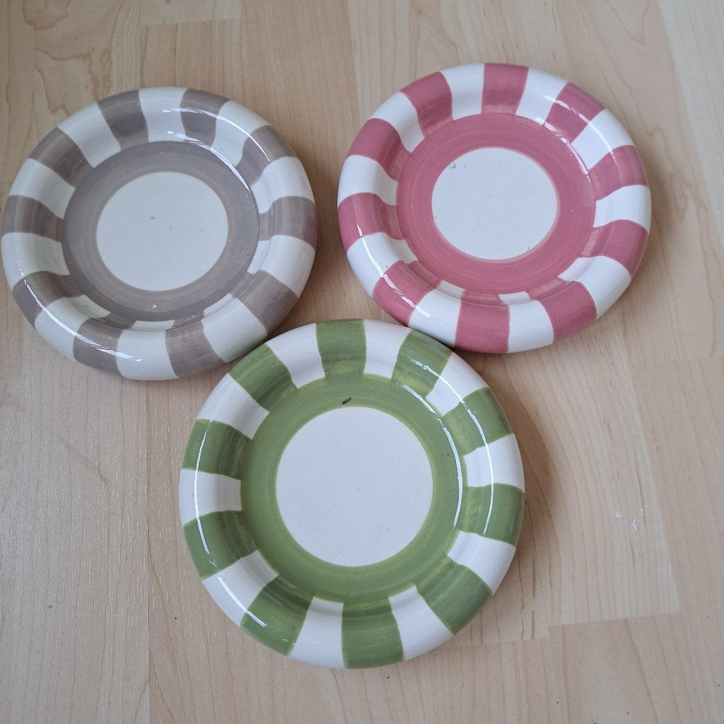 3 Decoratie bordjes, Ophalen of Verzenden, Zo goed als nieuw, Steen/keramiek, Overige typen