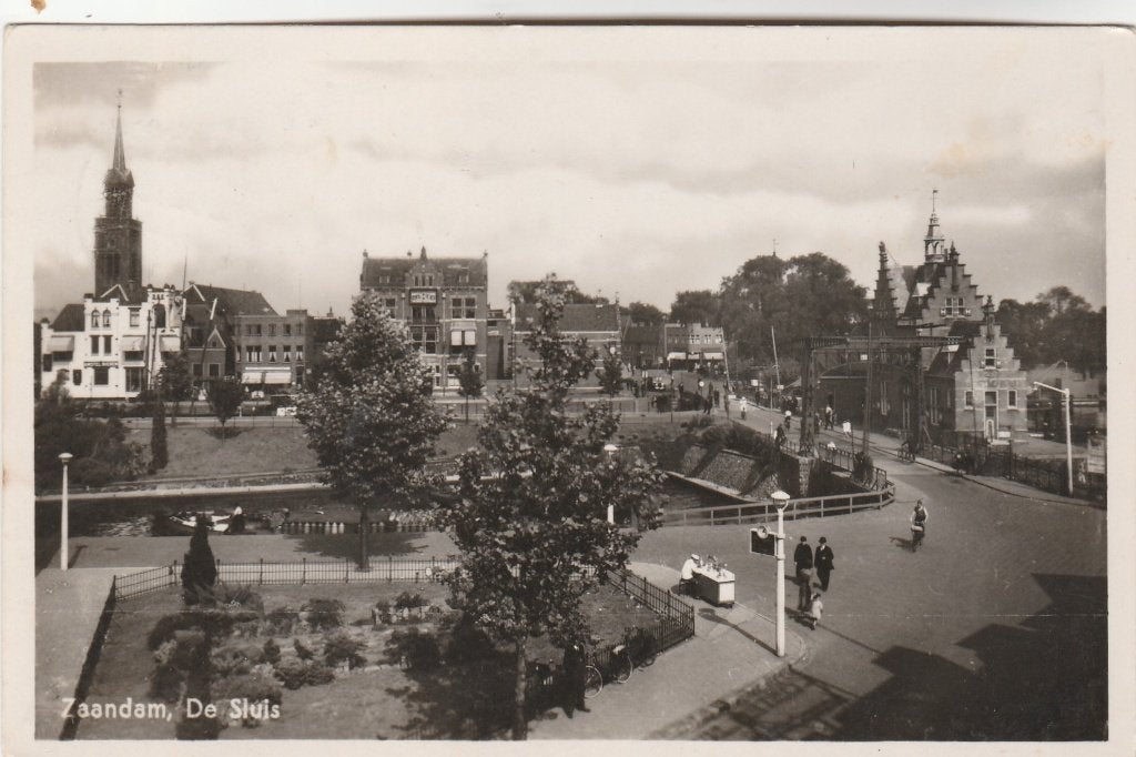 zaandam- de sluis, Ophalen of Verzenden, Voor 1920, Noord-Holland