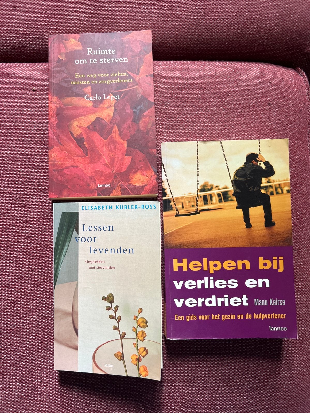 Boeken over rouw, verlies en sterven (3 stuks), Ophalen of Verzenden, Gelezen