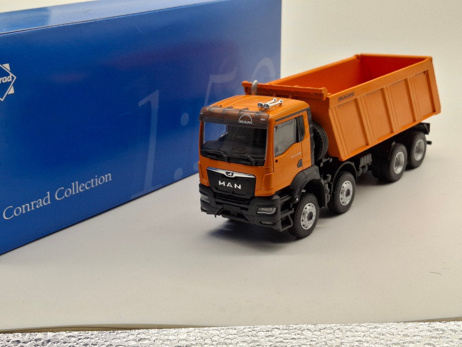MAN TGS MEILLER KIPPER-AKTIE NU 87.50!!, Ophalen of Verzenden, Nieuw, Bus of Vrachtwagen, Conrad