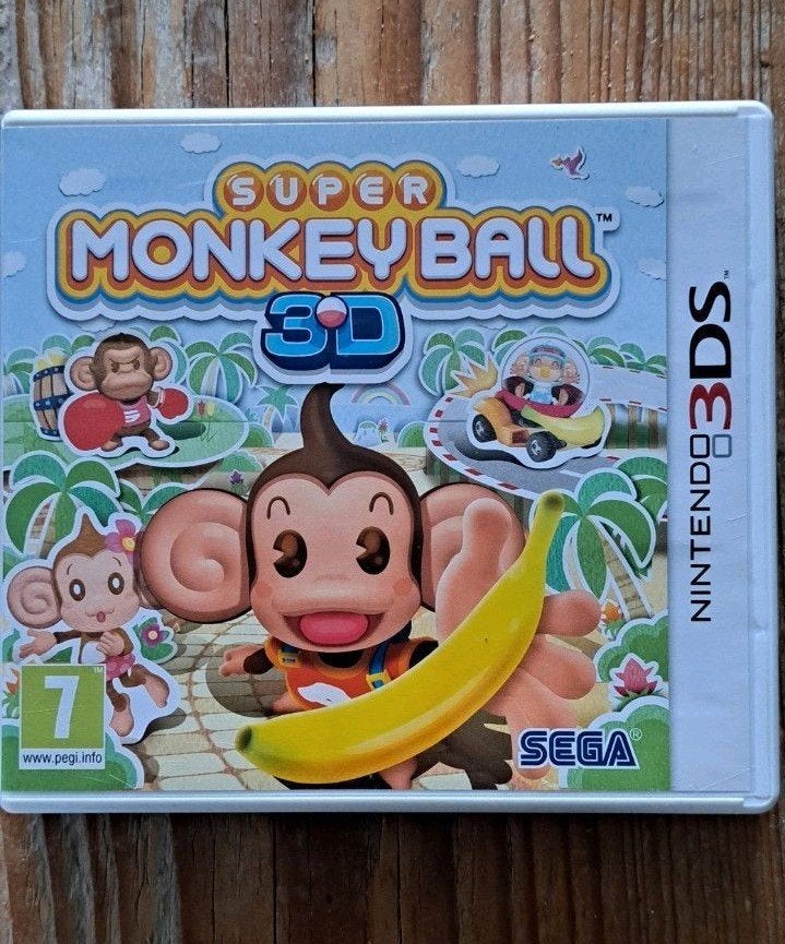 Nintendo 3ds spel Super Monkey ball 3D compleet in doosje, Avontuur en Actie, 1 speler, Ophalen of Verzenden, Zo goed als nieuw